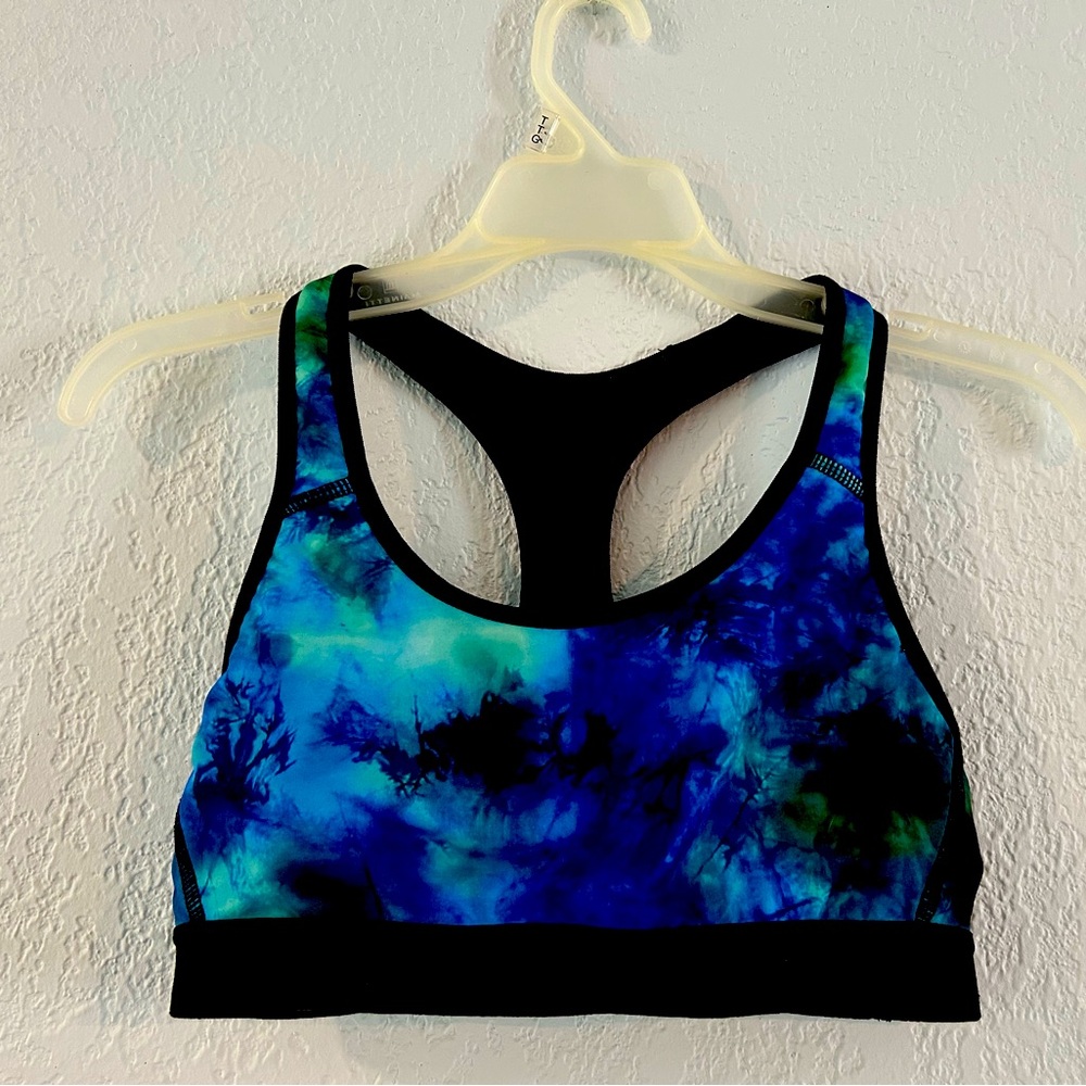 Tie-dye Racerback Sports Bra